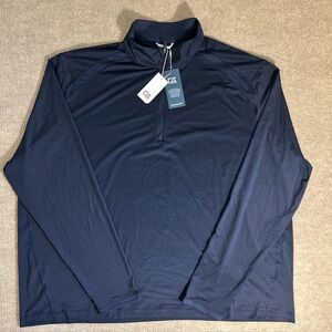 Cutter& Buck sz XXXL Navy Quarter-Zip Pullover